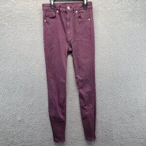 Hudson Centerfold High Rise Super Skinny Jeans, size 26‎ Coated
